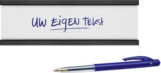 CombiCraft magnetische etikethouders 76x25 mm - set van 5