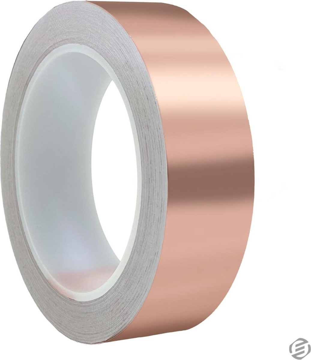 Equivera Kopertape - Kopertape Slakken - Kopertape tegen Slakken - Koper Slakken - Koper Tape - Anti Slakken Tape - Tape tegen Slakken - Planten Bescherming - Anti Slakken - Slakkenval - Anti Insect Kopertape - Anti Insect Tape