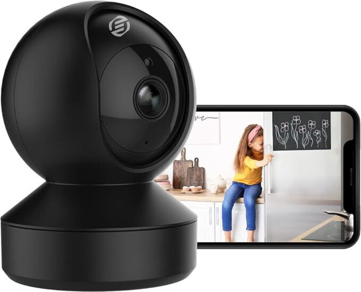 Equivera Honden Camera - Beveilingingscamera - Huisdiercamera - WiFi - Petcam - Eenvoudige Installatie - Indoor Camera