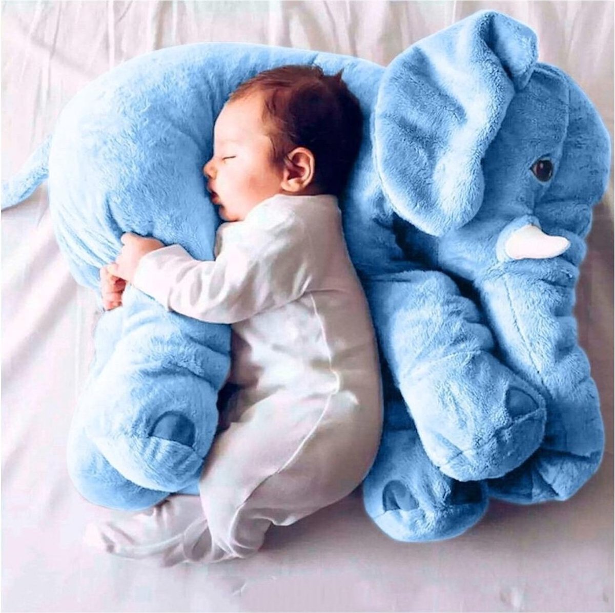 Roze olifant kussen pluche - knuffel • Mijn Knuffel