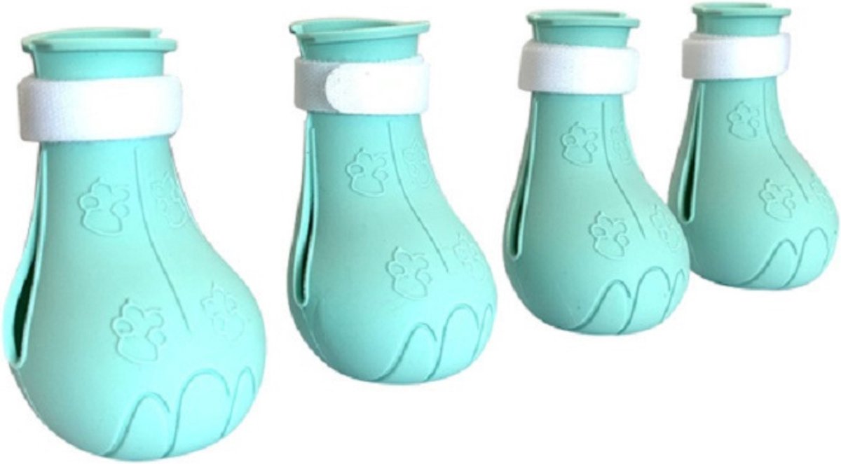 Bovista Anti Krab Katten - Anti Krab - Nagelhoesjes Kat - Kattennagels - Krab Bescherming Katten - Dierenarts - Lichtblauw - 4 Stuks