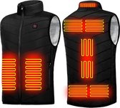 Govic® verwarmde bodywarmer - verwarmd vest - warmte vest - elektrisch verwarmd vest - verwarmde kleding - verwarmde jas - thermo vest - XS