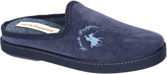 Hush Puppies -Heren - blauw donker - pantoffels & slippers - maat 40