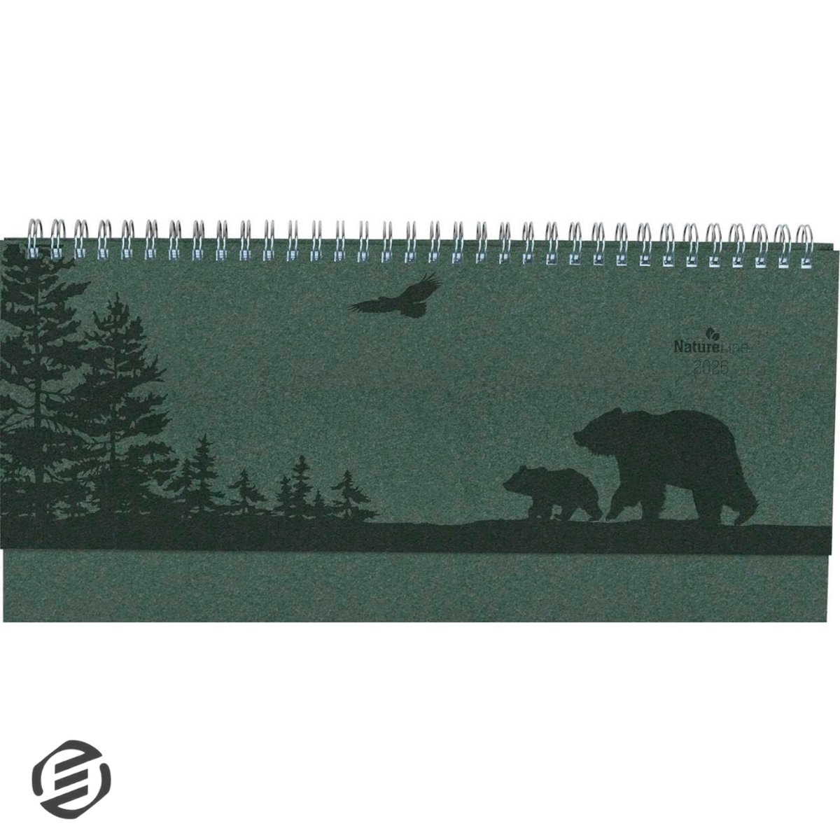 Equivera Bureaukalender 2025 - Gezinsplanner - Kalender - Weekplanner - Weekoverzicht - tot 18 Maanden
