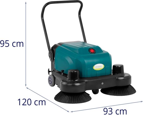 ulsonix - Industriële Vloerveger - snoerloos - 4800 m²/u - 52 cm borstelbreedte van ulsonix — afbeelding 5