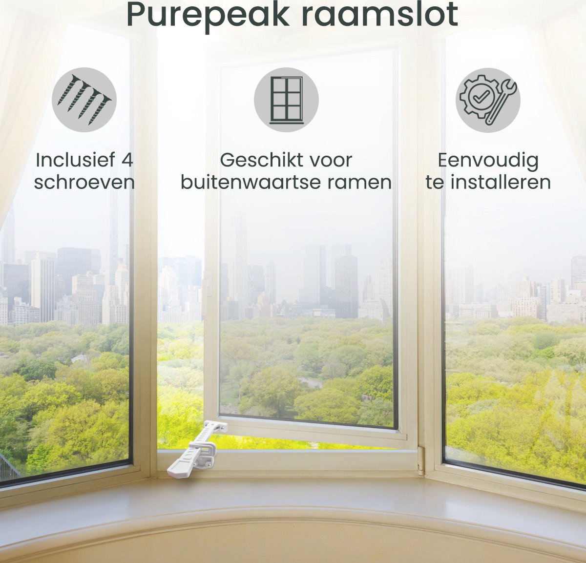 Purepeak Raamslot Kinderen - Raambegrenzer thumbnail 2