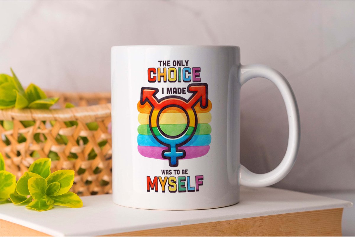 Mok Choice Myself - LGBT - LGBTQ - LoveIsLove - PrideMaand - LiefdeIsLiefde - Gelijkheid