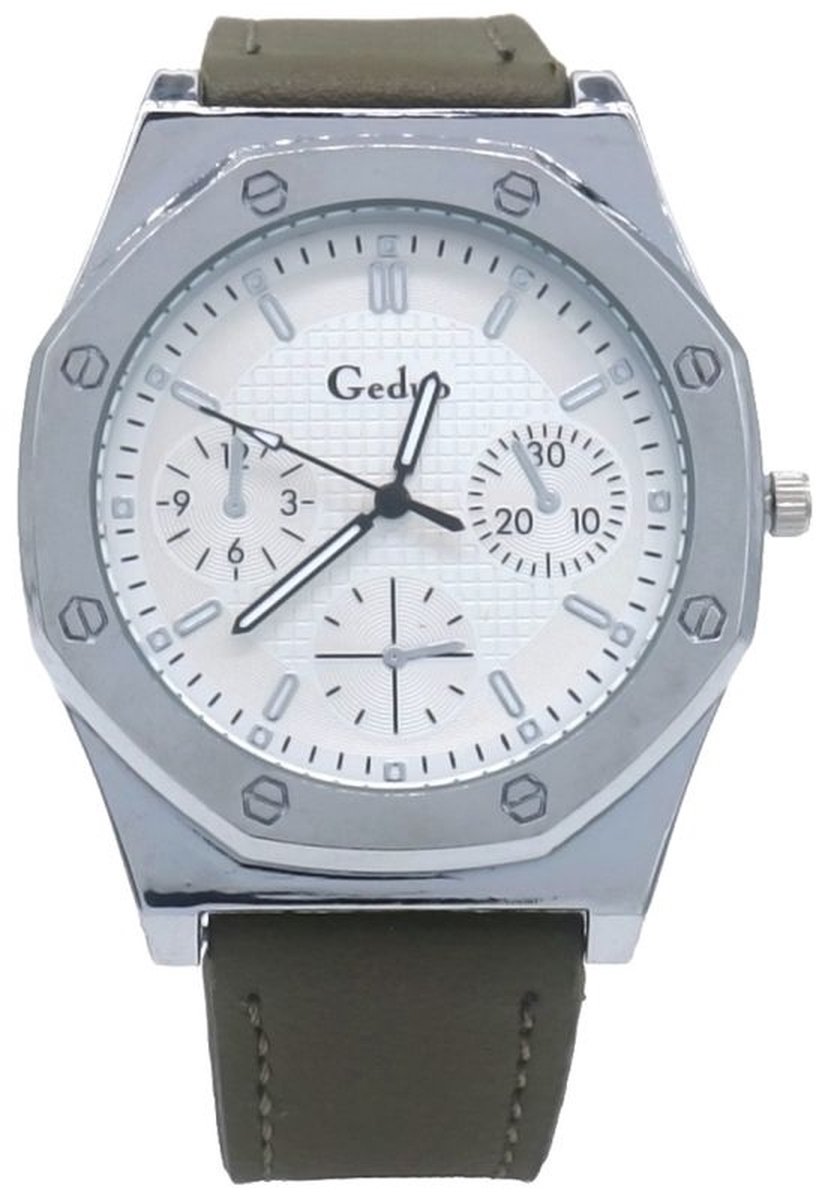 Horloge - klok - tijd - analoog - verstelbaar - sieraad - accessoire - rond - tijd - pols - zwart - goudkleurig - hip - trendy - chique - cadeau - geschenk - feest - heren - mannen