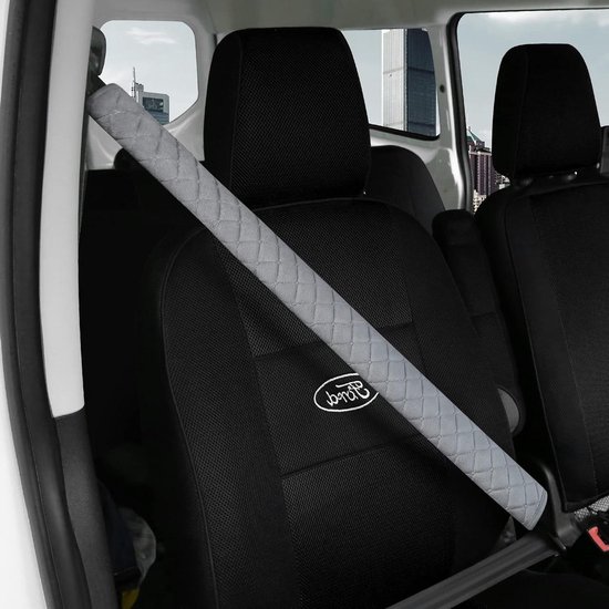 Foto: Veiligheidsgordelhoezen voor volwassenen en kinderen zachte autogordelkussen voor sedan suv vrachtwagens schoudernek borstbeschermers