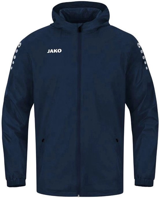 Jako Team 2.0 Regenjas Kinderen - Marine | Maat: 140