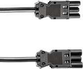 Rallonge d'alimentation GST18/3 - 3x 1.5mm / noir - 5 mètres