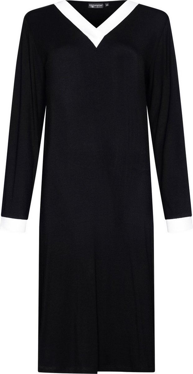 Elegant zwart nachthemd Pastunette - Zwart - Maat - 50