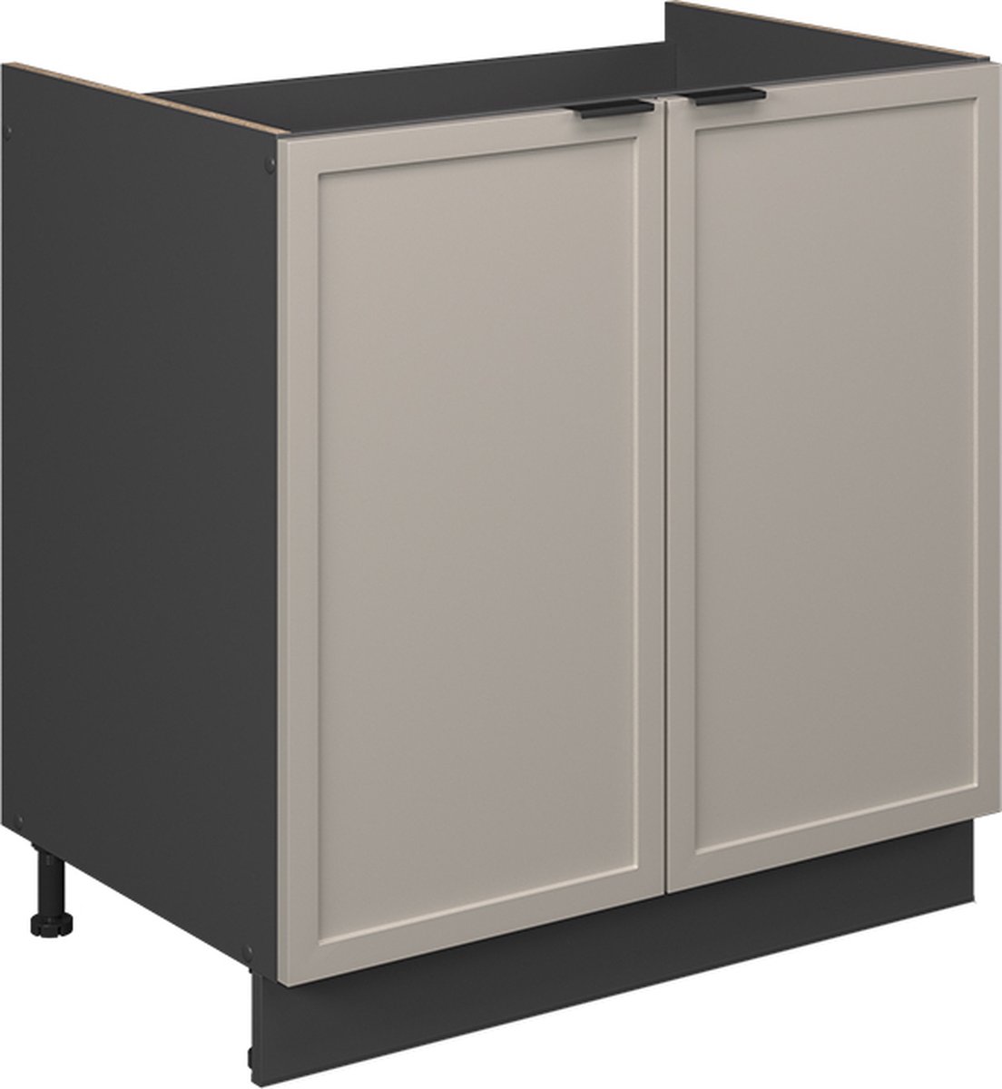 Vicco Fame-Line Wastafelkast – 80 cm zonder werkblad GrijsBeige
