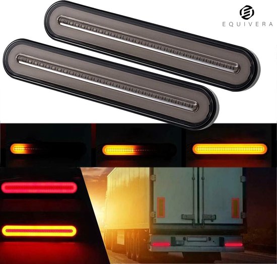 Equivera Siècle des Lumières de remorque - Set Siècle des Lumières de remorque - Éclairage de remorque - Siècle des Lumières de remorque