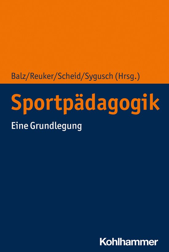 Sportpädagogik - cover