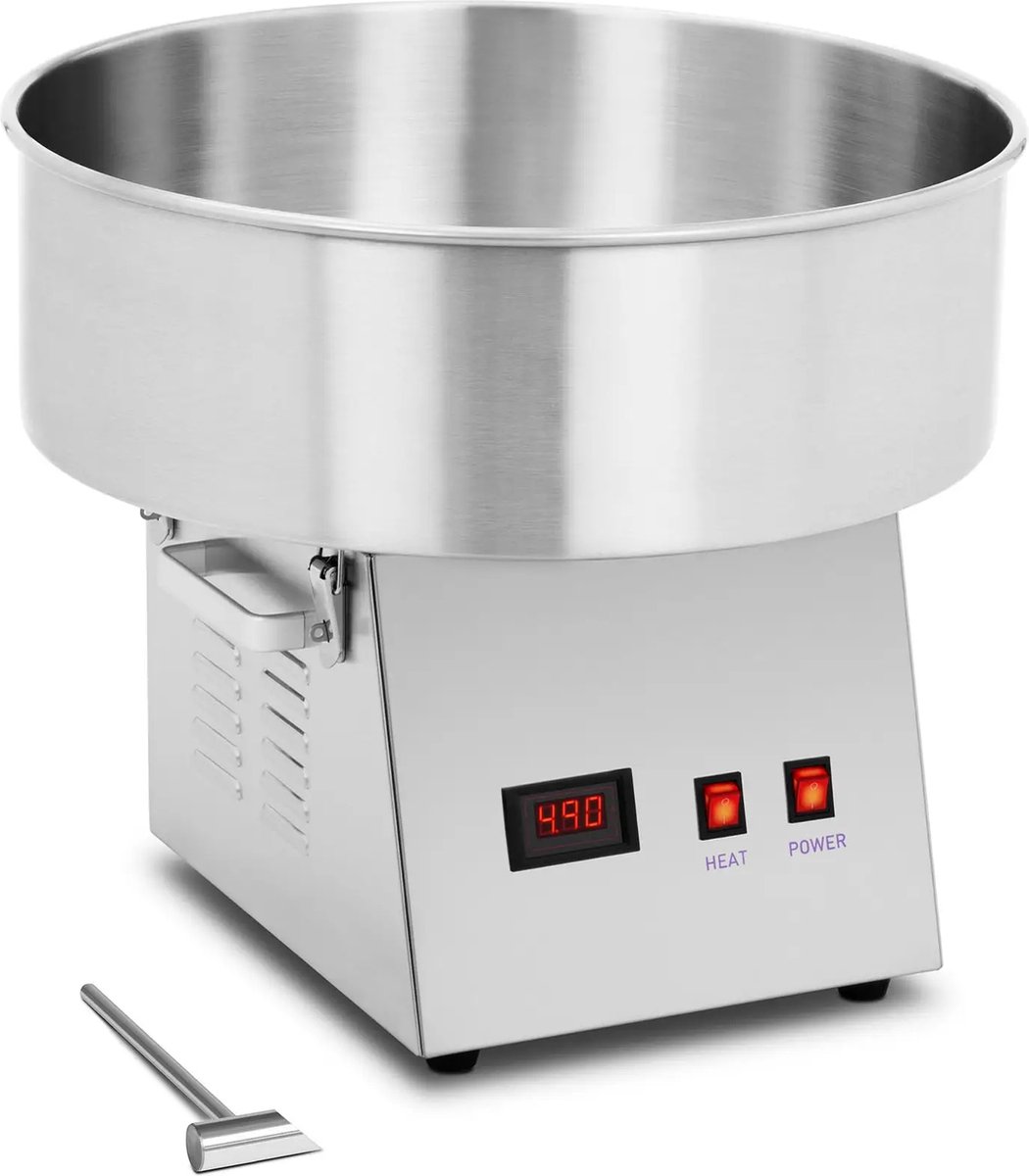 Royal Catering Suikerspinmachine - 52 cm - 1200 W - roestvrij staal 10011583