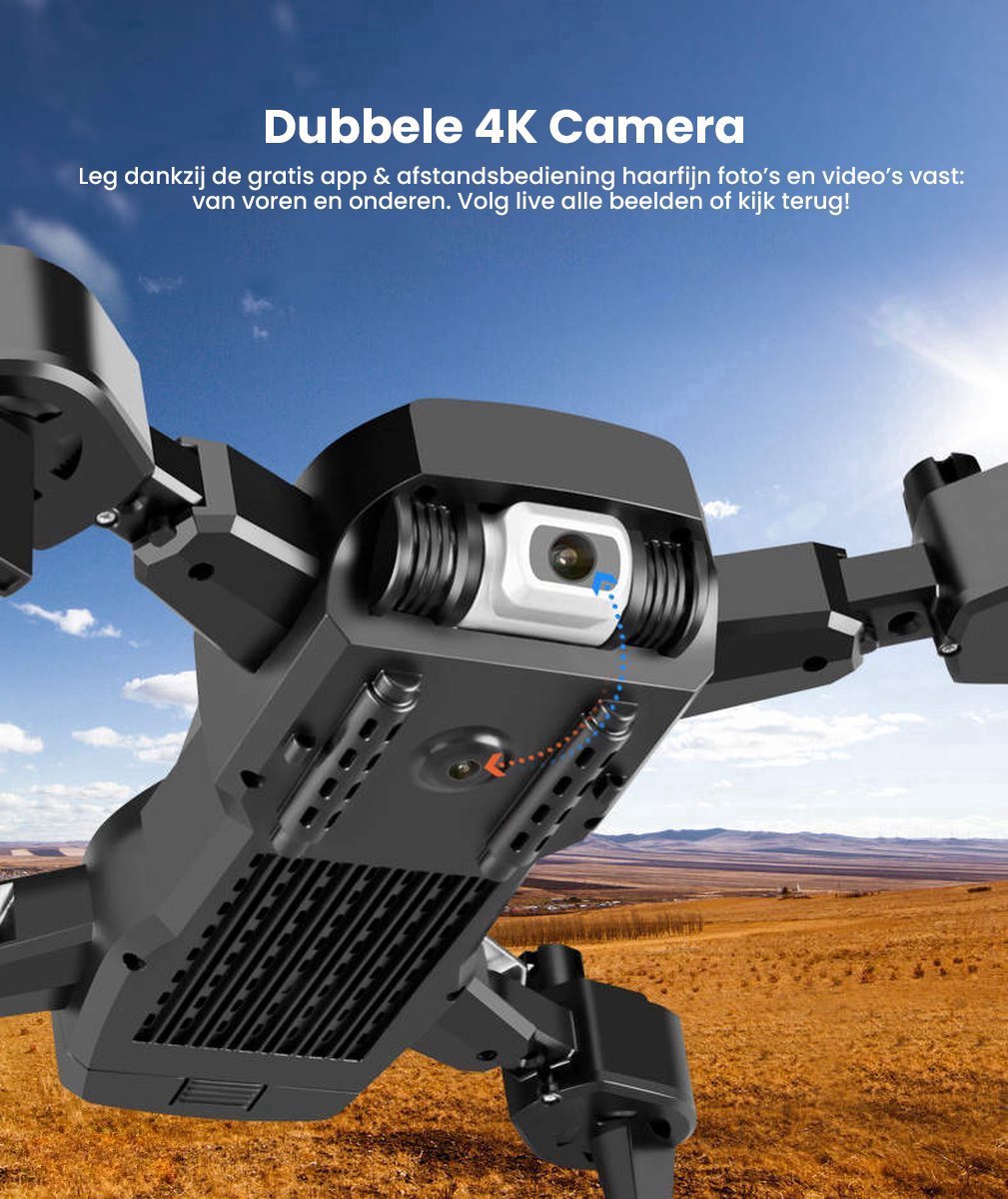 LotaHome QS-60 4K drone met dubbele camera thumbnail 2