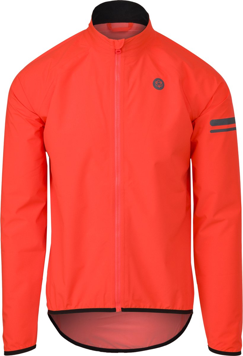 AGU Rain Jacket Essential Men Safety Red M
