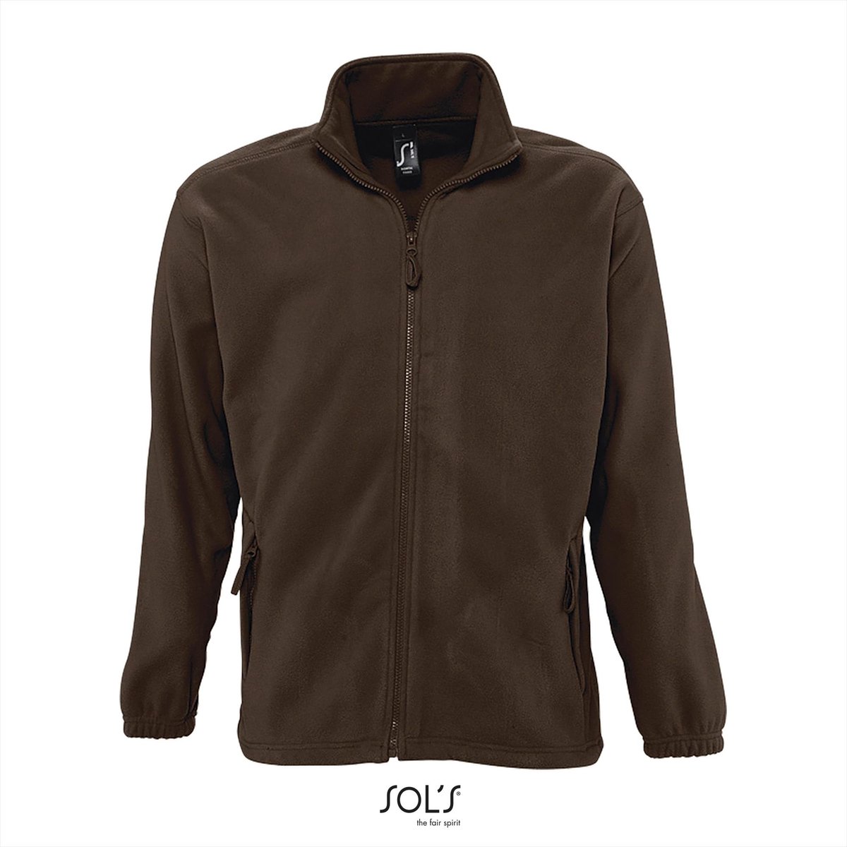 SOL'S Fleecejacket North L742 - Dark Chocolate - L
