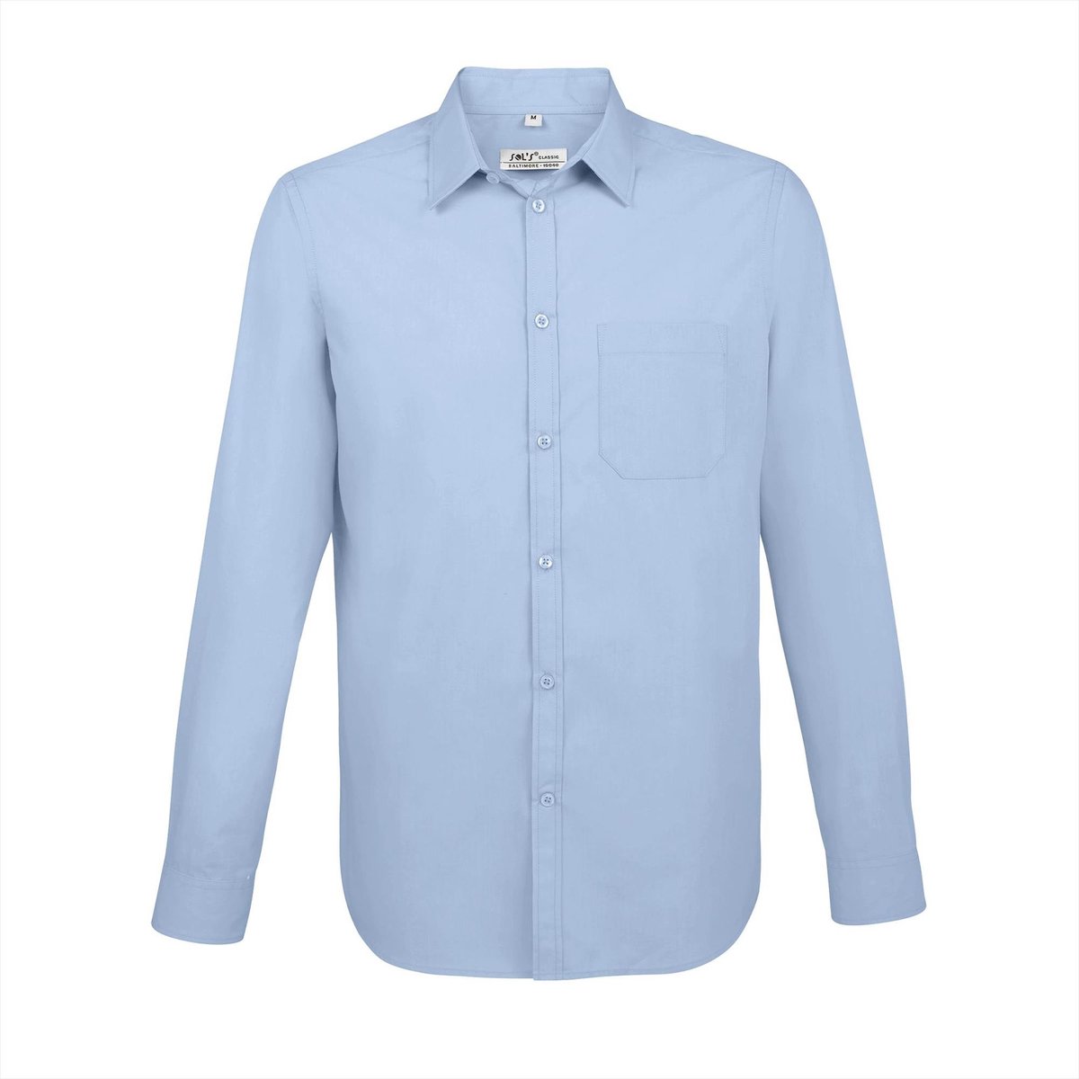 SOL'S Men´s Baltimore Fit Shirt L02922 - Middle Blue - XL