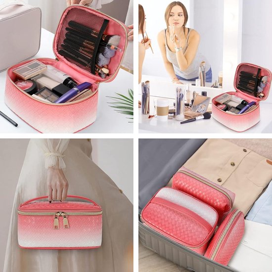 Toilettas, reismake-up organizer, waterdichte make-uptas, damestas