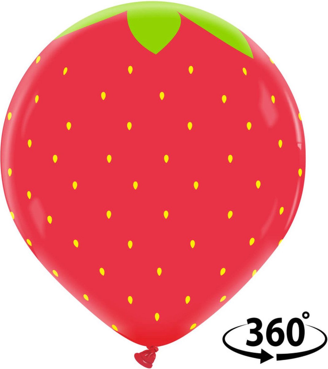 Aardbei Gigantische Ballon 60 cm - 24 inch".