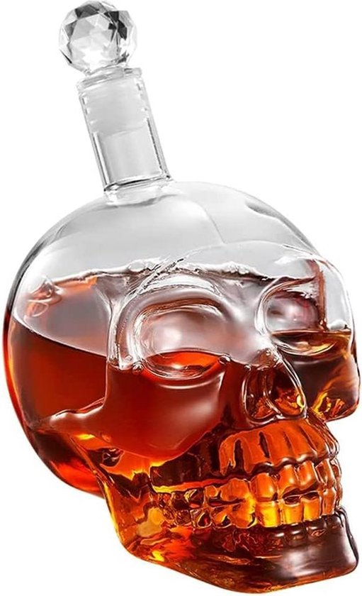 De Karaf En De Glazen Van De Whisky Stock Foto - Image of geesten, open