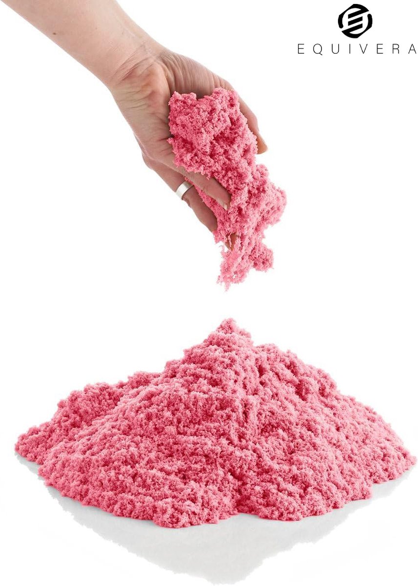 Equivera Kinetisch Zand - Kinetisch Zand voor Binnen - Kinetisch Zand Speelgoed - Cadeau voor Kinderen - Magisch Zand