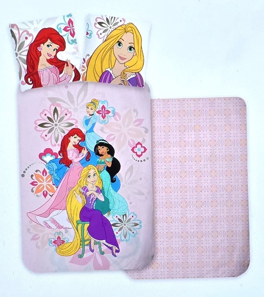 Disney Princess Dekbedovertrek Bloem- Eenpersoons - 140 x 200 cm
