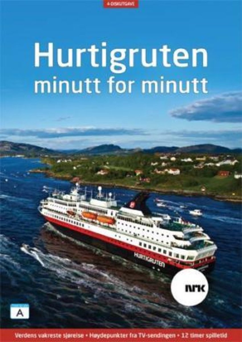 Hurtigruten minutt for minutt (4DVD)