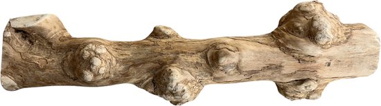 koffieboomwortel 100% natuurlijke hondensnack - kauwwortel - splintert niet - maat XS 0-6kg - coffee wood kauwwortel