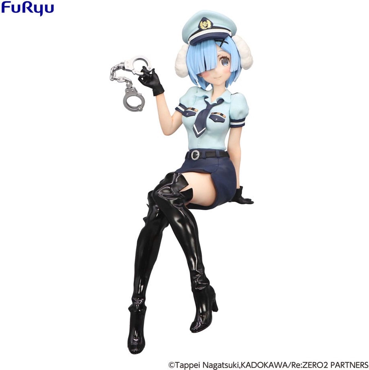 Furyu -Re Zero Rem Noodle stopper police officer with dog ears