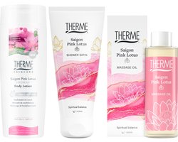 Therme Cadeauset Saigon Pink Lotus Douche & Body