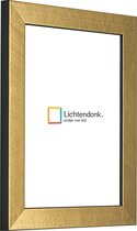 Fotolijst - Fotokader - Goud - Kraseffect - Fotomaat 45x80 - Ontspiegeld ACRYLITE - Art.nr. 10285445803