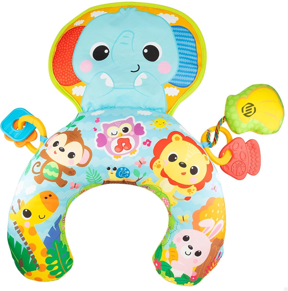 Goedkoopste Equivera Activiteitenkussen - Speelkussen Baby - Tummy Time - Baby Speelgoed - Kraamcadeau - Babyshower Cadeau - Tummy Time Baby - Tummy Time Kussen - Buikkussen Baby