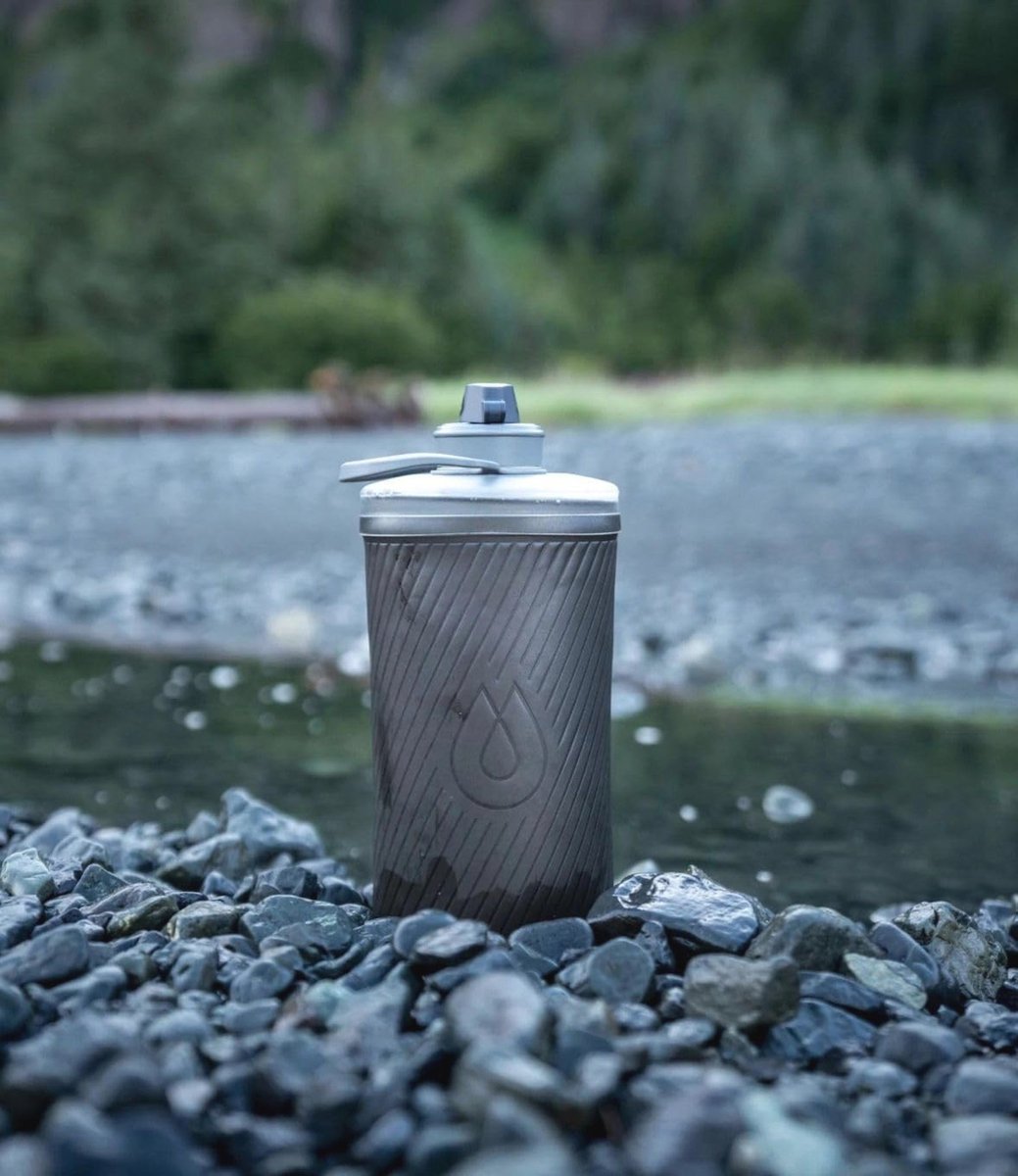 Goedkoopste Opvouwbare Waterfles voor Wandelen, Trekking en Kamperen - 750 ml tot 1,5 l