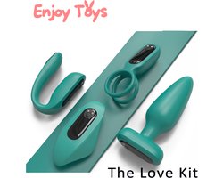 Enjoy Toys® - The Lovekit - Met afstandbediening - Vibrator - Ultiem genot - Eindeloos samen of alleen spelen - Sex toys voor mannen - Sex toys voor vrouwen - Leuk cadeau