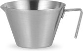 MHW-3BOMBER koffie maatbeker - nauwkeurige schaalmarkeringen - ergonomische handgreep - v-vormige schenktuit - RVS - 100ml
