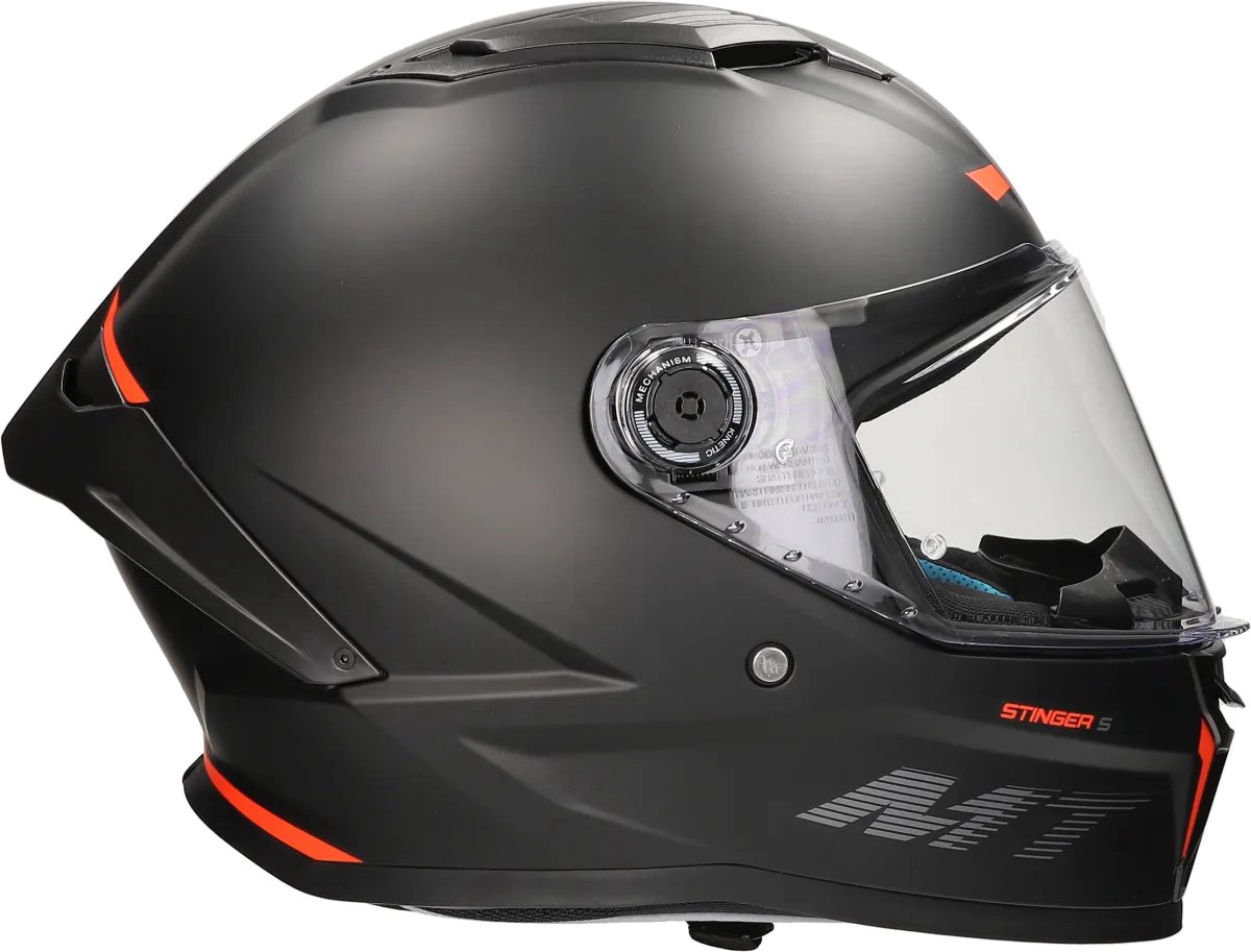 MT Helm Stinger II mat zwart maat M