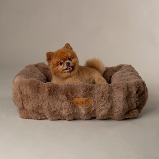 Scruffs - Alpine Box Bed - Lit pour Chien - Taupe - M