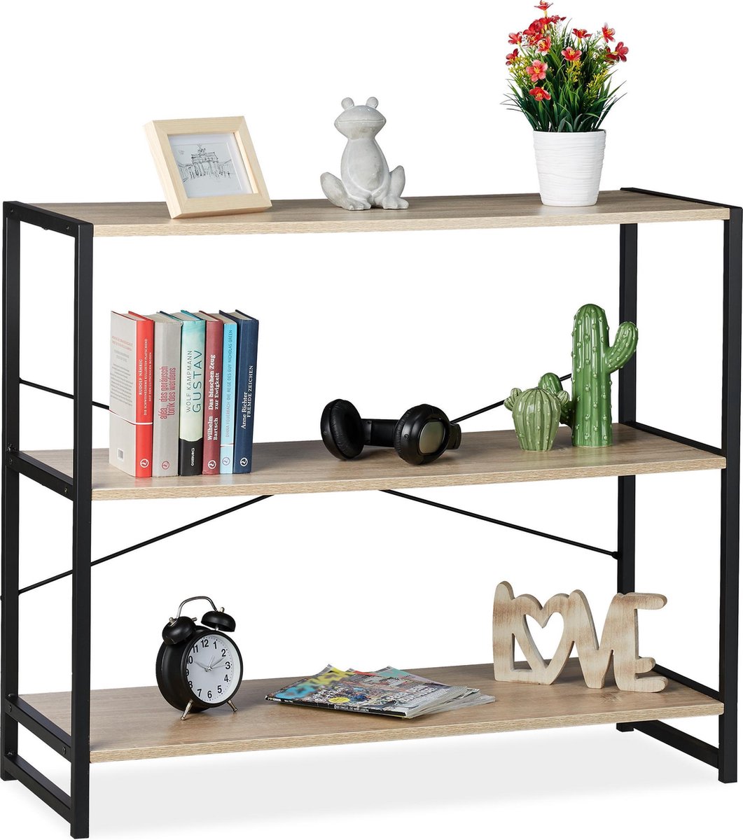 Boekenrekken Kopen? Madras Boekenrek - 190x35x215 cm | Rene Houtman | - Rene Houtman