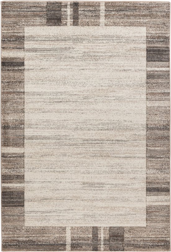 Lalee trendy Carving - moderne - poils courts - tapis - vintage - sculpté à la main - haut bas - branché et tendance - tapis - tapis - chemin de passage 80x150 cm beige argenté