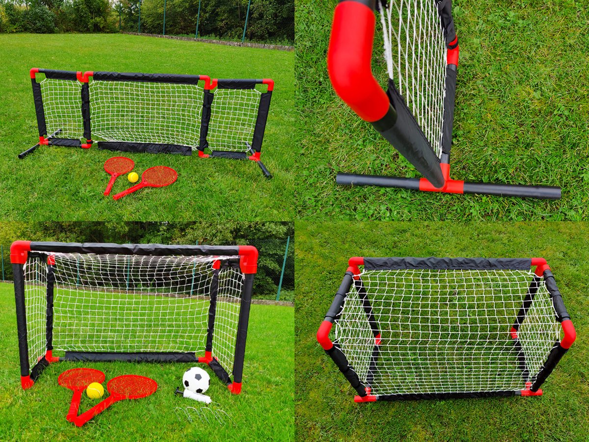 Netsportique 2 in 1 voetbaldoel / tennisnet
