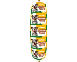 Boomy - Maaltijdworst - Hondenworst - Vers vlees - Lam - 6 x 400g