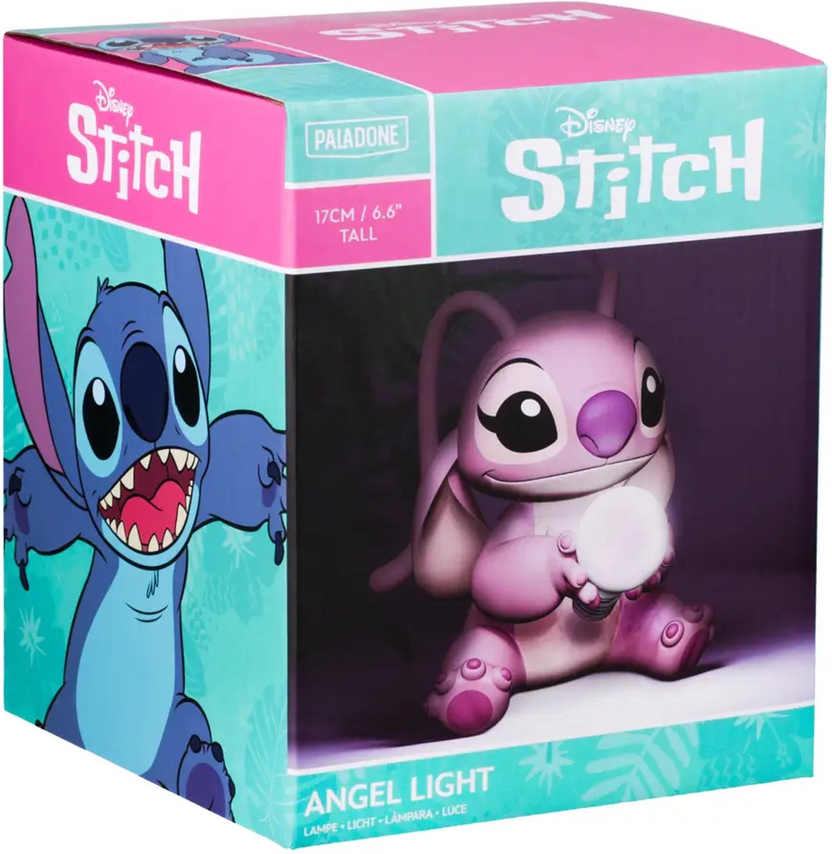 Angel GloBuddie Lamp – Officieel Gelicentieerd Lilo & Stitch Verzameldecoratie – Nachtlamp voor Slaapkamer of Kinderkamer – Paladone — afbeelding 8