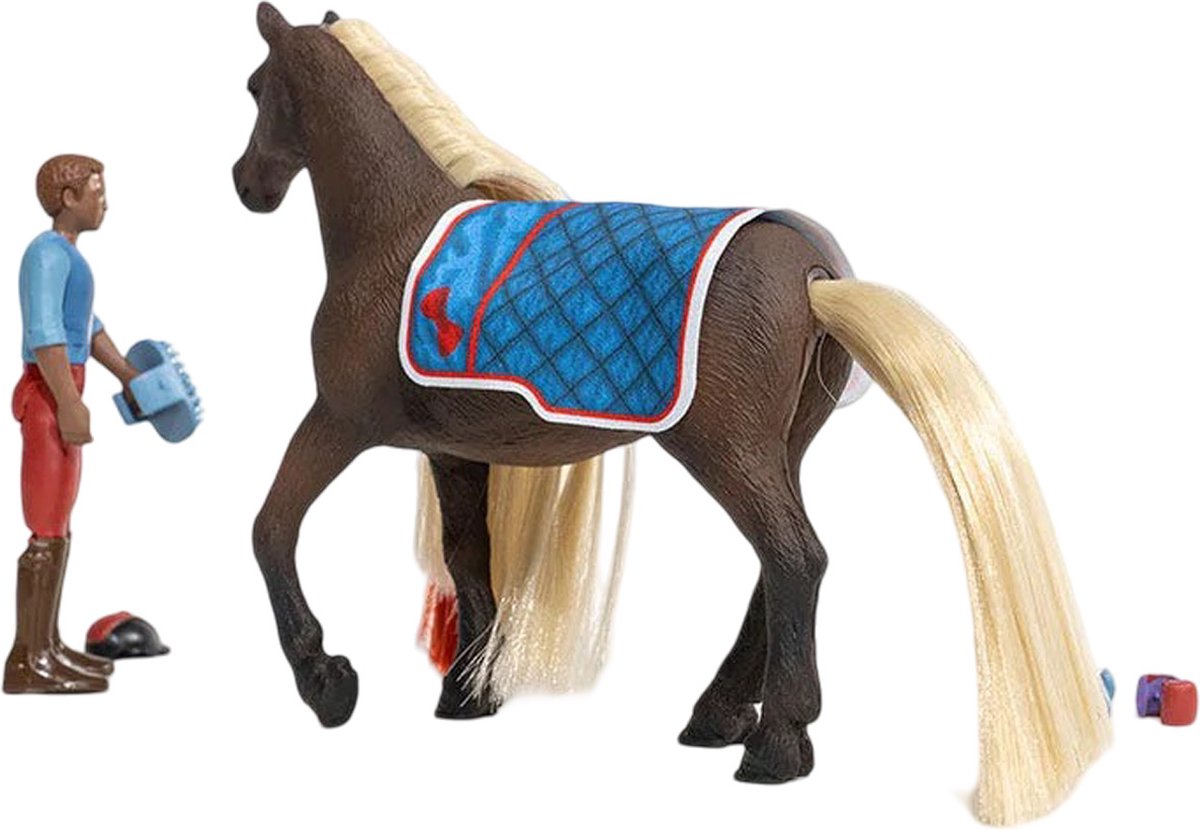schleich HORSE CLUB Sofia's Beauties - Leo & Rocky Starterset - Kinderspeelgoed - Paarden Speelgoed met Kambare Manen — afbeelding 15