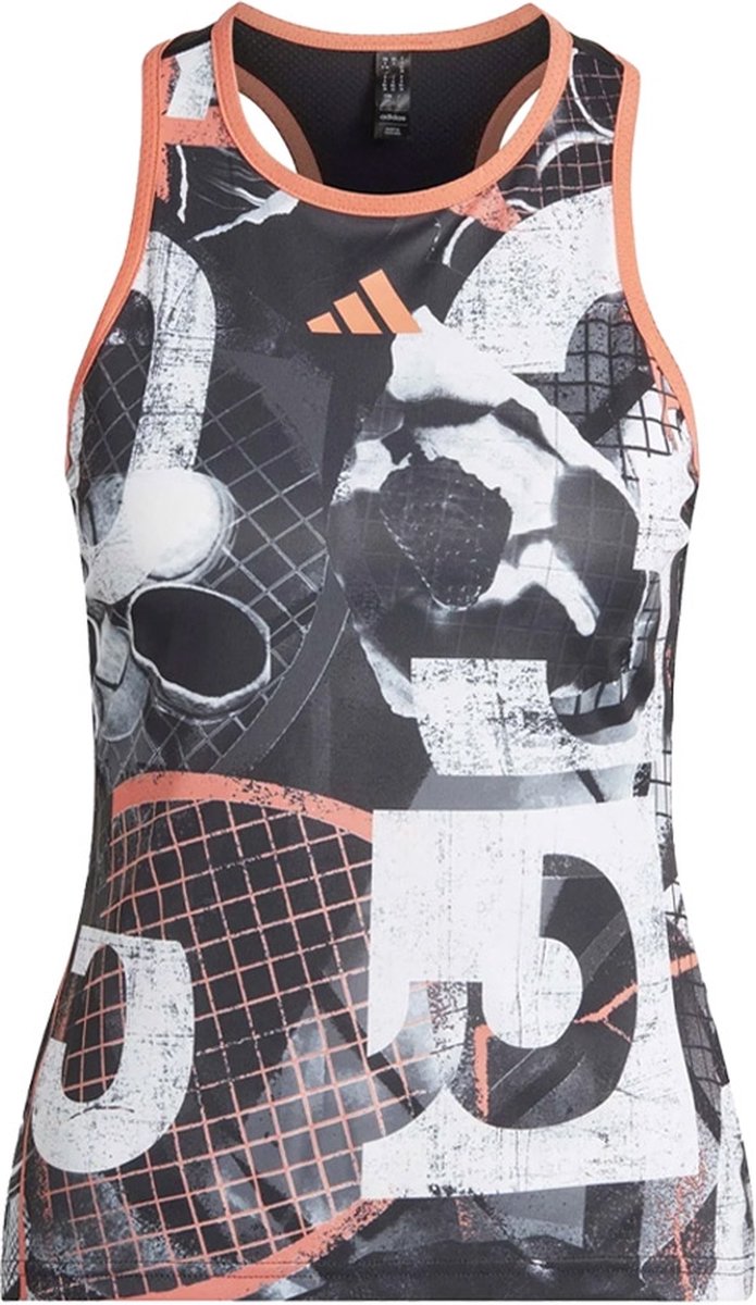 Adidas_TennisTanktop_Dames_Zwart Diversen
