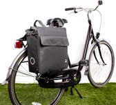 Sacoche De Vélo NATRYFE 20 L – 100% étanche, Réflecteurs, Bandoulière, Fixation Rapide Pour Porte-bagages