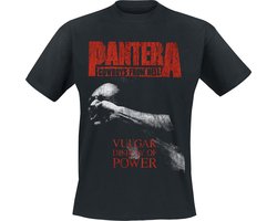 Pantera Vulgar display of power Heren T-shirt - zwart - L