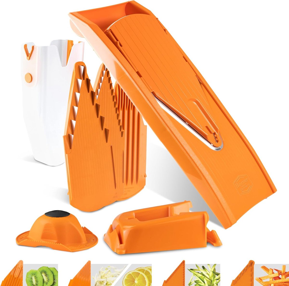 Luvetrex ® Keukenmandoline , oranje , set